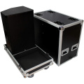 ATA Style Flight Case For EV ELX115P Powered Dual Speakers Aluminum Speakers Case